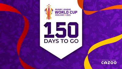 Rugby League World Cup 2021 celebrates excitement of 150 day to go milestone