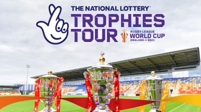 Rugby League World Cup 2021 announces  The National Lottery Trophies Tour